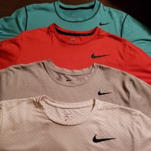 4 Nike DRI-FIT T-Shirts